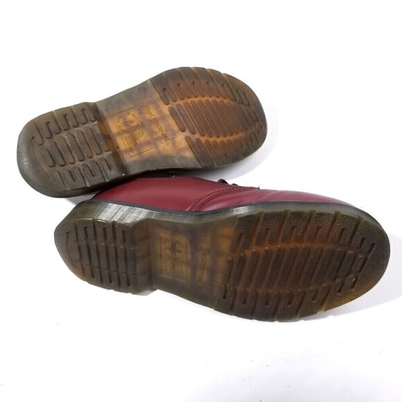 Dr. Martens 1461 Cherry Smooth Leather Oxfords - Picture 6 of 11